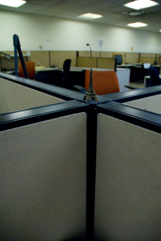 From the set "Vacated New York Times Building. Photographed by David Kimelman in 2007.