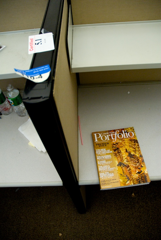 From the set "Vacated New York Times Building. Photographed by David Kimelman in 2007.