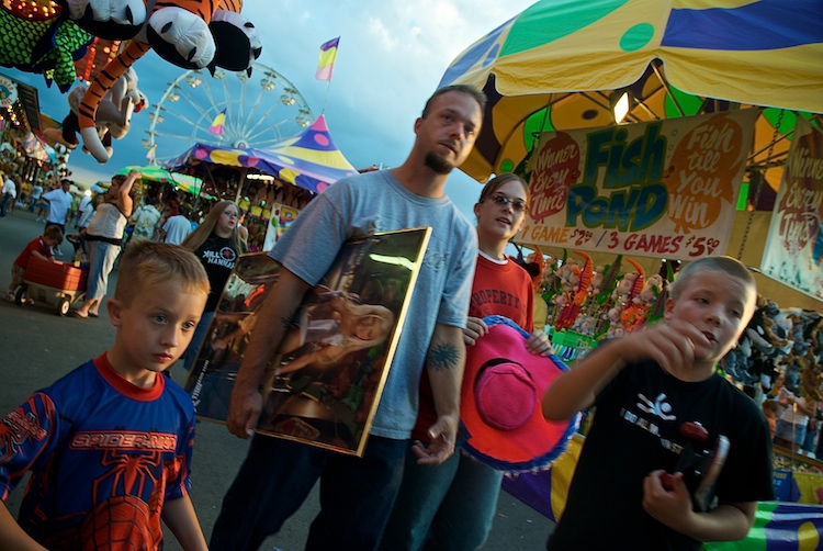 From the series "The Fair", photographed by David Kimelman in 2006.