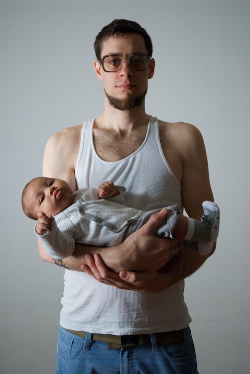 From the set "Father & Son" Photographed in Brooklyn by David Kimelman in 2008.