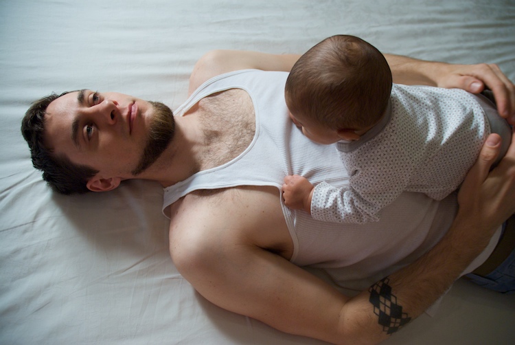 From the set "Father & Son." Photographed in Brooklyn by David Kimelman in 2008.