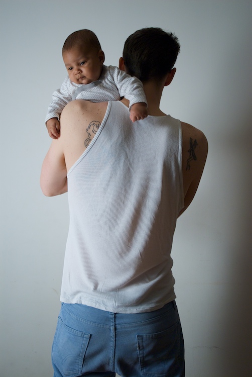 From the set "Father & Son." Photographed in Brooklyn by David Kimelman in 2008.