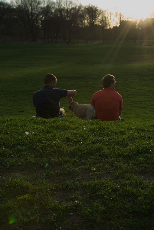 From the set "Park Life." Photographed in Prospect Park, Brooklyn by David Kimelman in 2008.