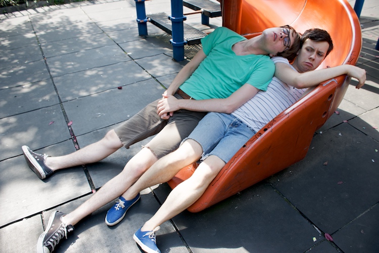 From the series "Jeffery + Cole" photographed for East Village Boys by David Kimelman in New York City in 2009.