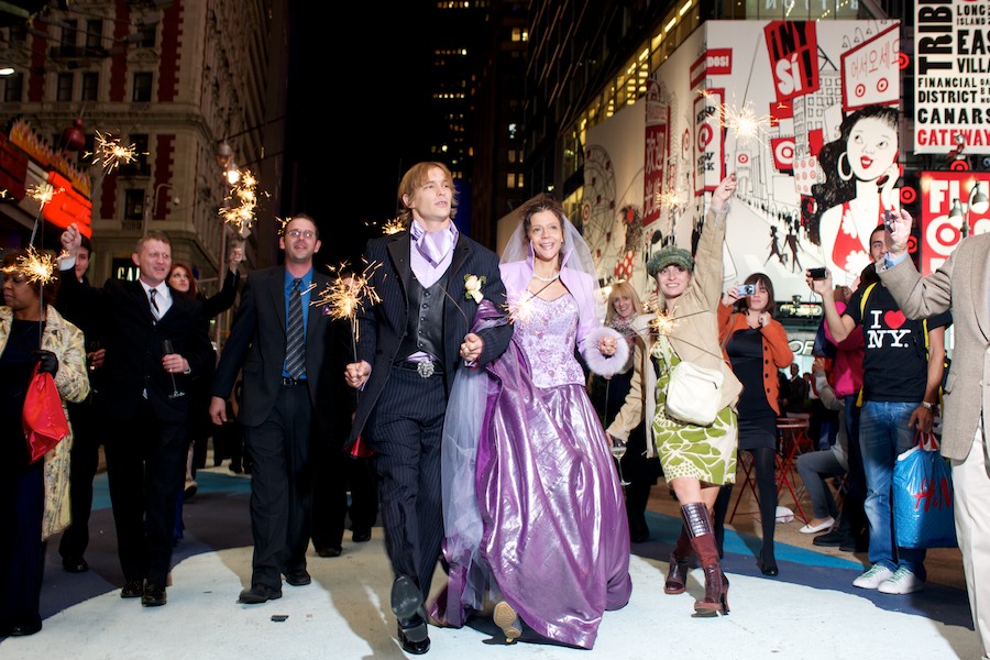 Times Square Wedding —15