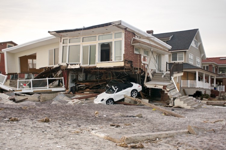 Super Storm Sandy Aftermath -- Belle Harbor & Jacob Riis Beach