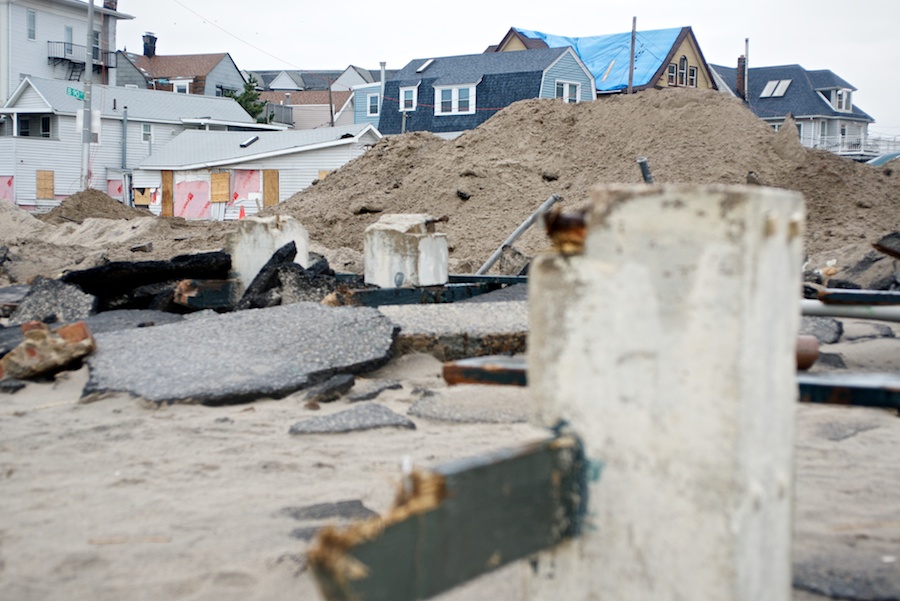 Sandy Aftermath -- Rockaway Beach —7